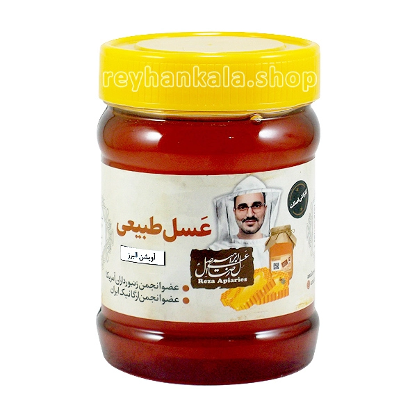 reza-alborz-natural-thyme-honey-470gr عسل آویشن طبیعی البرز رضا 470 گرمی