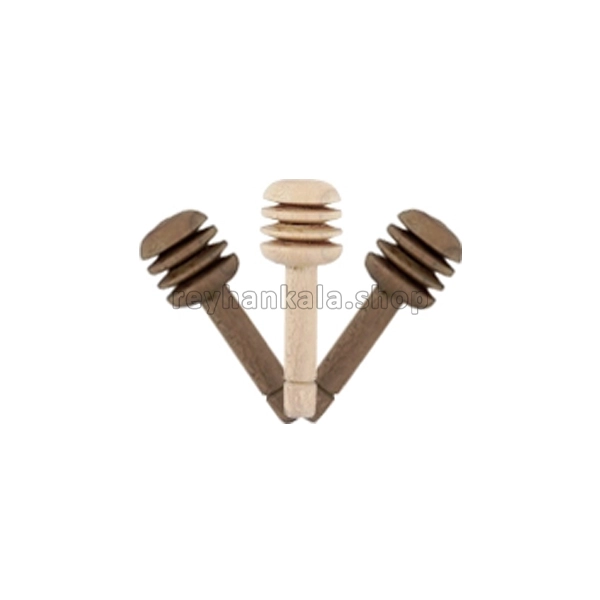 wooden-honey-dipper-forest-wood-6.5cm-reyhankala قاشق چوبی عسل چوب جنگلی 6.5 سانتی متری - ریحان کالا