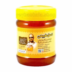 عسل کنار طبیعی خام (سدر) فارس رضا وزن ۴۷۰ گرم - ریحان کالا
