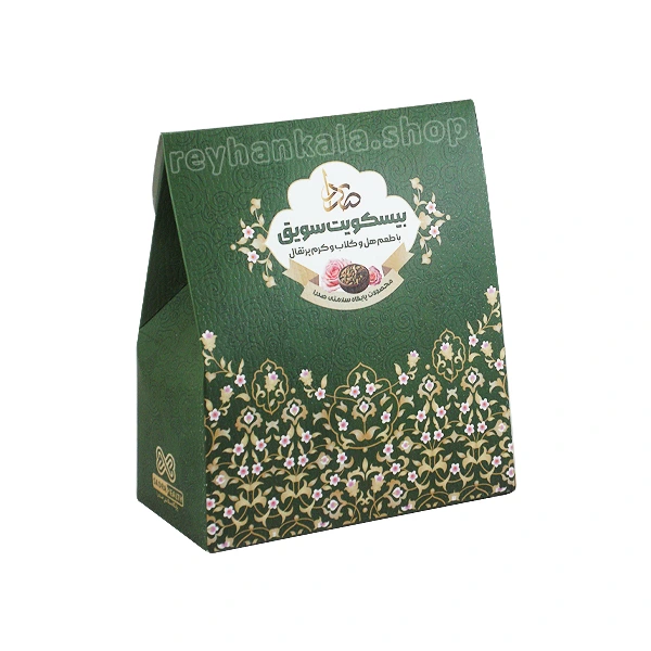 biscuit-saviq-hell-golab-portegal-sadra-250g-reyhankala بیسکویت سویق طبیعی صدرا با طعم هل، گلاب و کرم پرتقال – میان وعده مقوی ۲۵۰ گرمی مناسب تغذیه سالم در ریحان کالا