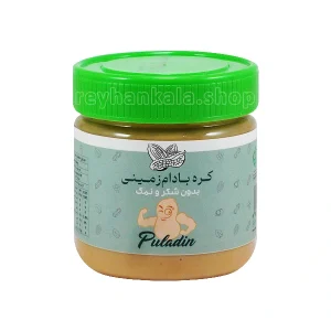 کره بادام زمینی رژیمی پولادین ۲۷۰ گرمی بدون شکر و افزودنی – ریحان کالا