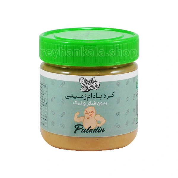kare-badamzamini-regimi-pooladin-270g-reyhanKala کره بادام زمینی رژیمی پولادین ۲۷۰ گرمی بدون شکر و افزودنی – ریحان کالا