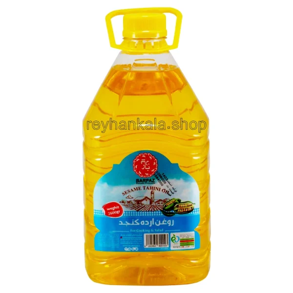 روغن ارده کنجد ۳۶۰۰ گرمی بارپاز اردکان با کیفیت عالی | فروشگاه ریحان کالا