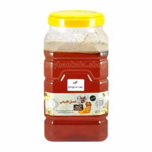 عسل گون طبیعی رضا ۵ کیلوگرمی با ساکارز پایین و کیفیت عالی – عرضه شده در فروشگاه ریحان کالا