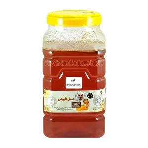 عسل گون طبیعی رضا ۵ کیلوگرمی با ساکارز پایین و کیفیت عالی – عرضه شده در فروشگاه ریحان کالا