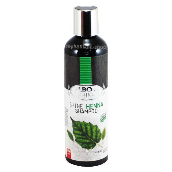 shampoo-hana-albodent-350ml-new(2). شامپو حنا آلبودنت ۳۵۰ میل برای تقویت و درخشان کردن موهای خشک و آسیب دیده - بسته بندی جدید
