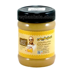 عسل سفید طبیعی ۴۷۰ گرمی با رنگ روشن و طعم ملایم – خرید از ریحان کالا